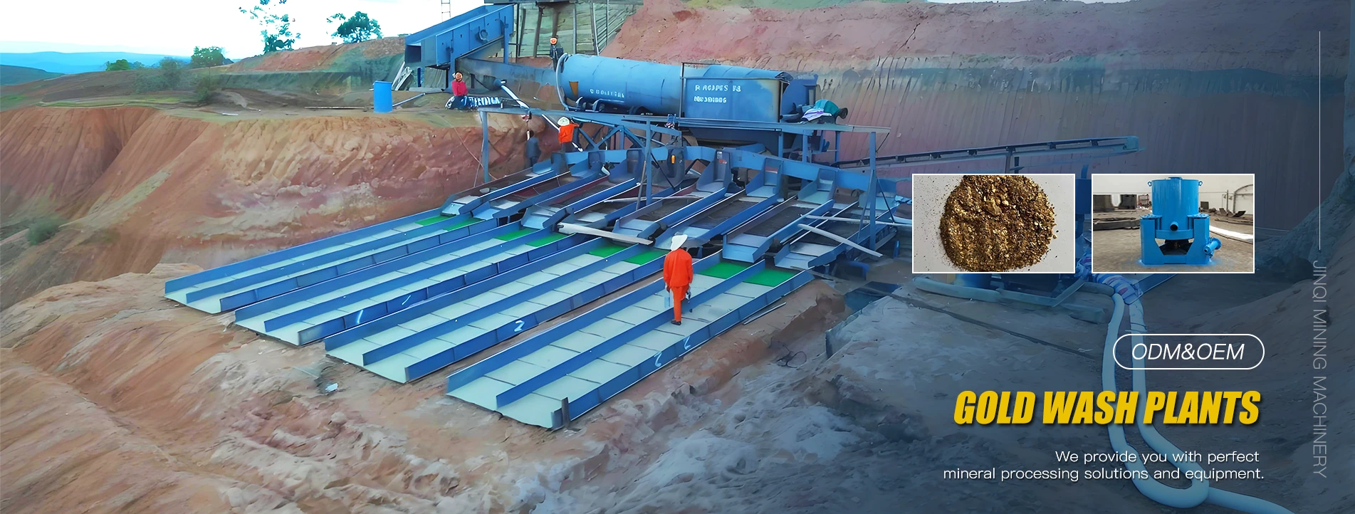 Furnizuesi i bimëve të larjes së arit në Kinë