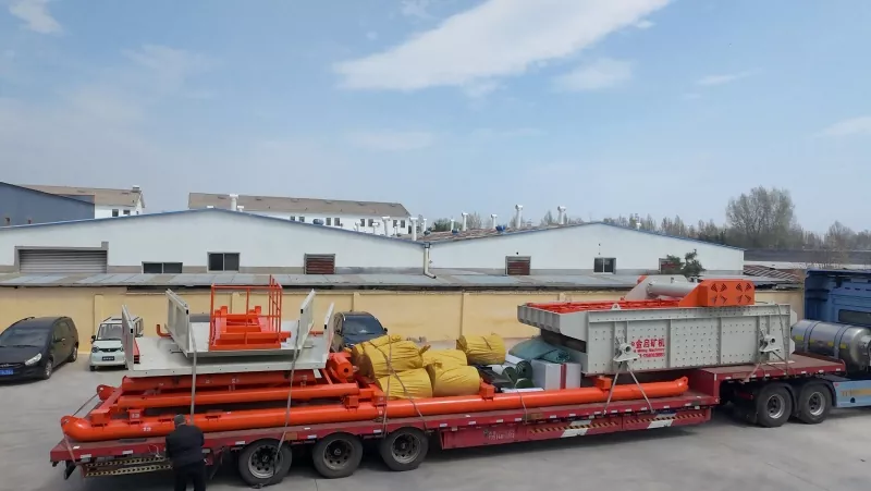 Përsëriteni porosinë nga Azia Qendrore! Njësia e ekranit të minierave të arit Jinqi u dërgua